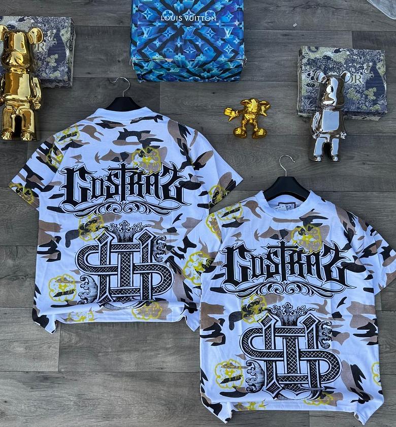 Men round neck heavy cotton t-shirts  image