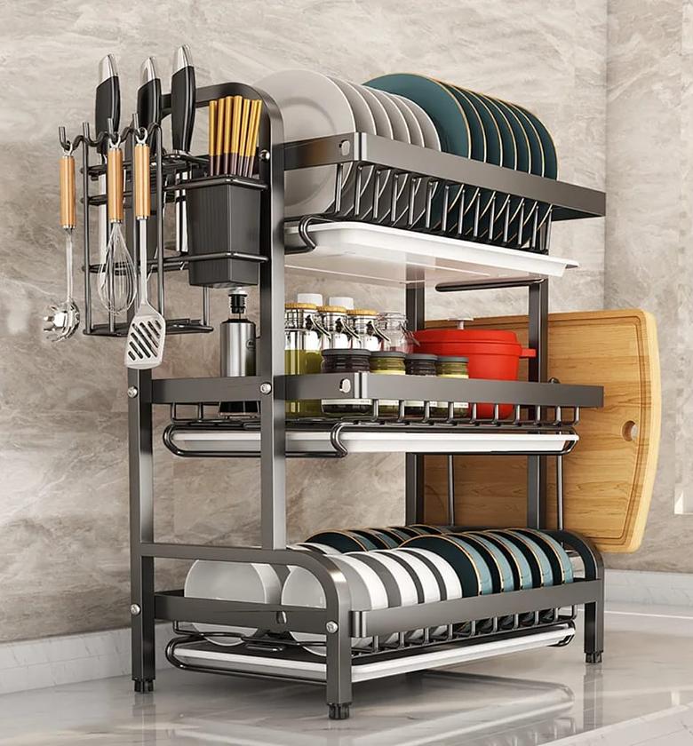 Heavy duty 3layer dishrack image