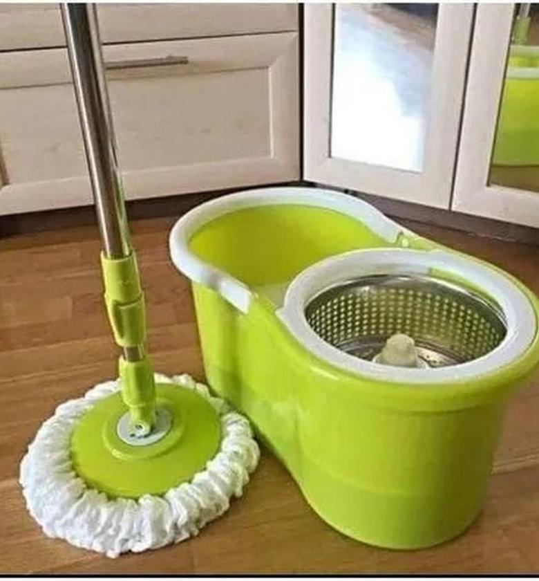 Rotating 360 Spin Mopper And Bucket Set image