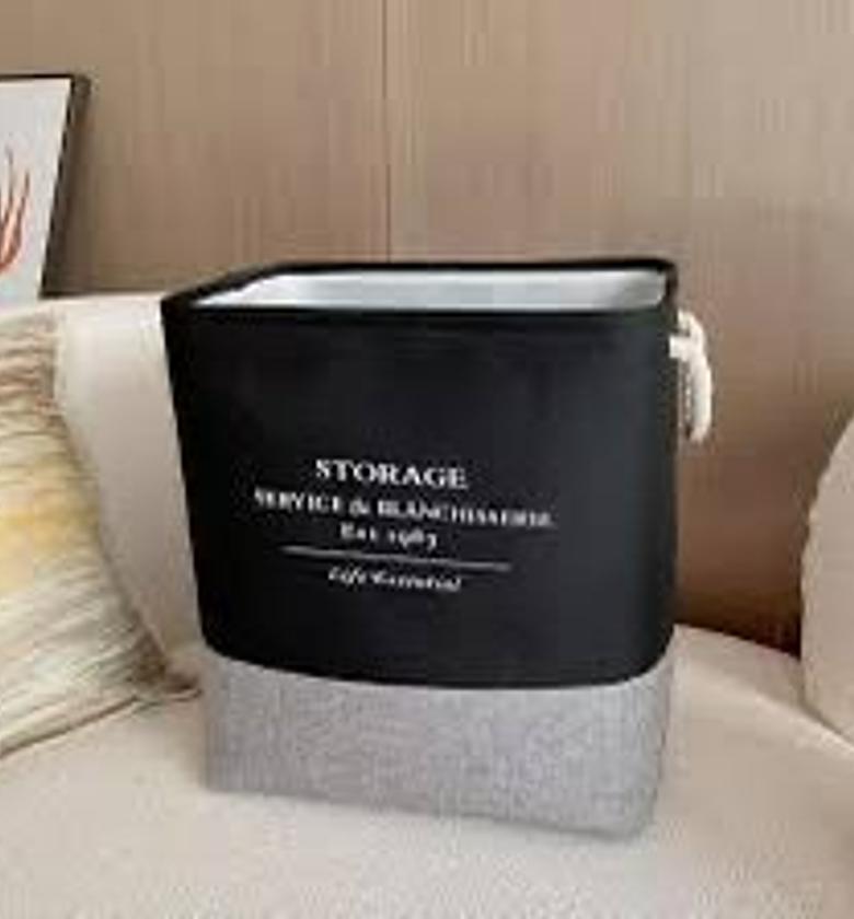 LAUNDRY BASKET. Canvas Laundry Basket image