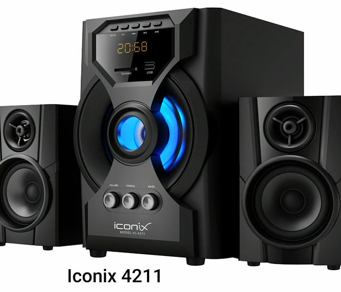 Iconix 2.1CH active subwoofer system IC-4211 image