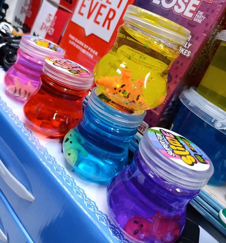 KIDS SLIMES. Slime Modelling Crystal Mud. image