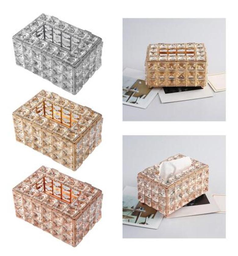 Sparkling serviet holder,Available in gold and silver image