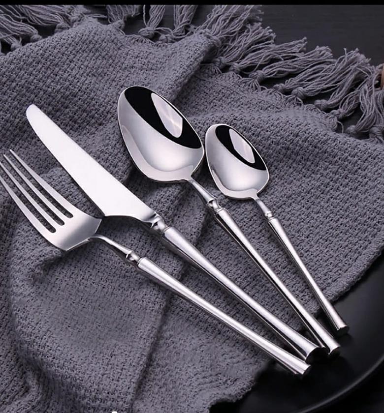 Silverware Dining Cutlery Set (24 pcs) image