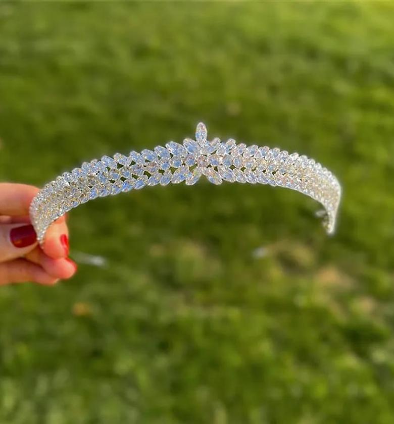 Cubic Zirconia Tiara image