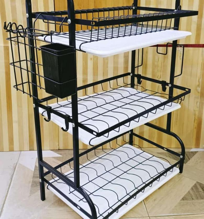 DISH RACK. 3 tier  dish rack image
