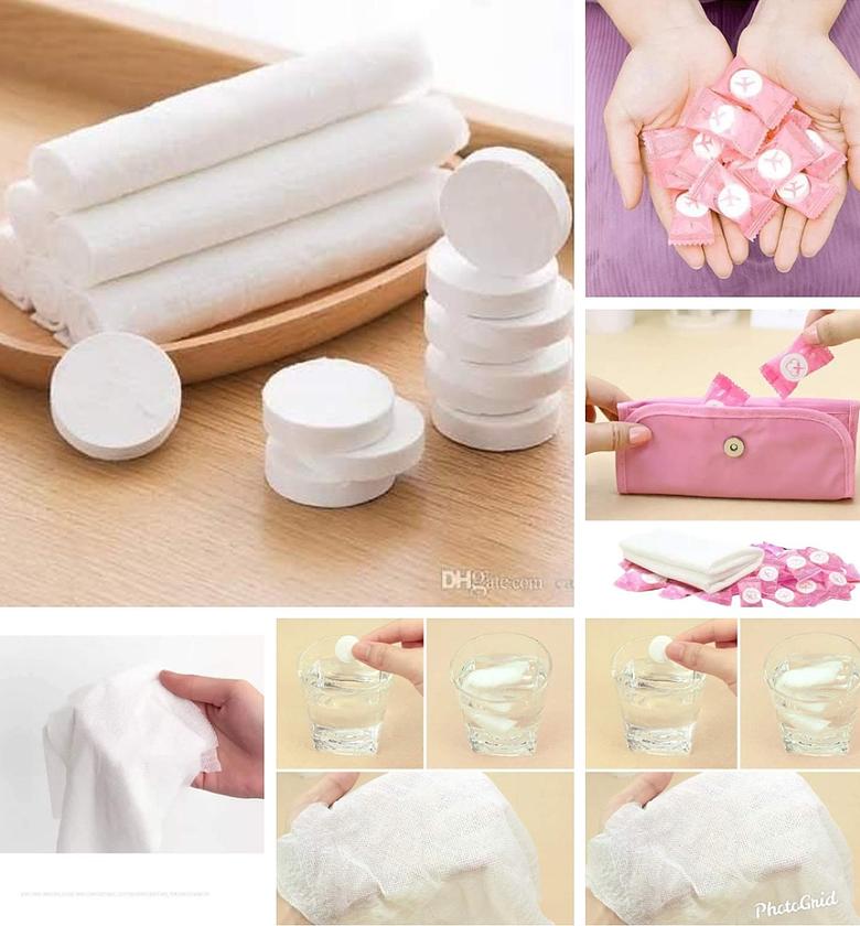 TOWELS. 20 PCS MAGIC COMPACT TOWELS image