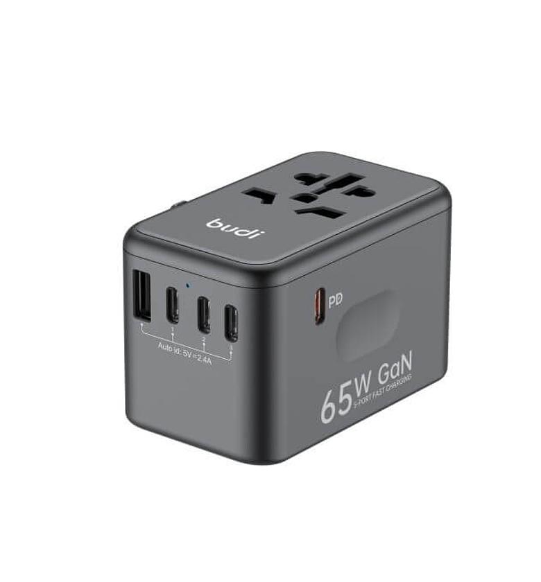 BUDI 65W GLOBAL TRAVEL CHARGER image