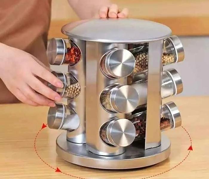 Rotating Spice Carousel Rack image