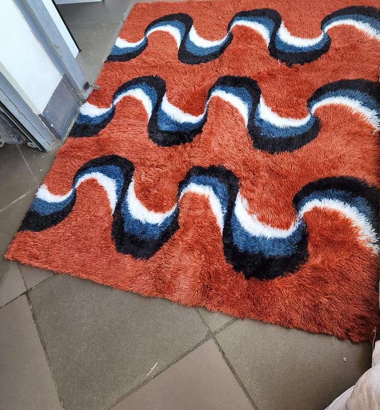 Fluffy carpets Size: 5x8ft image