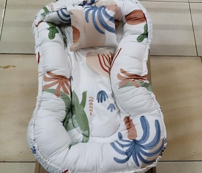 Baby Nest  Co-sleeper Foldable + Pillow image