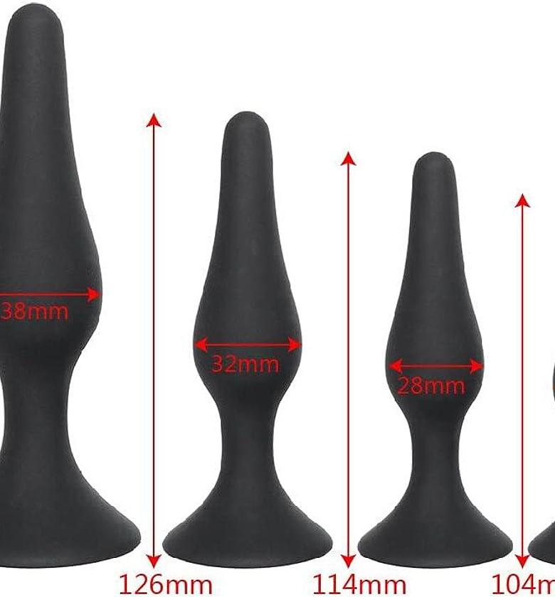 Anal Toys Butt Plug for Beginner Erotic Toys Silicone Anal Plug Adult Products Anal Sex Toys for Men Women image