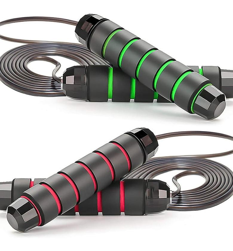 Skipping Rope. KipFit Rope less Jump Rope / Skipping Rope For Fitness (Weighted) image