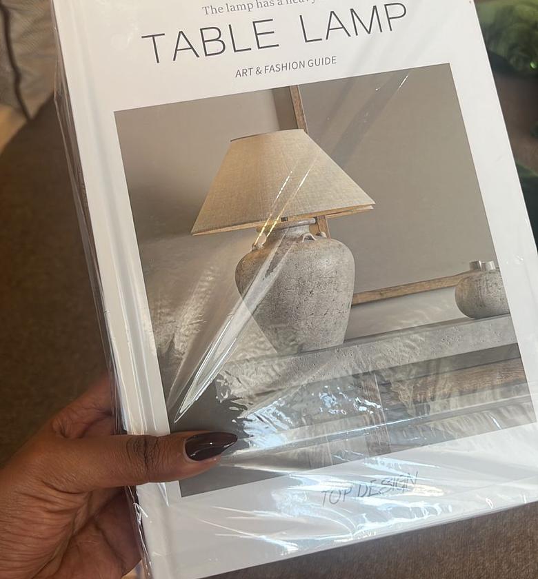 Table lamp real book  image