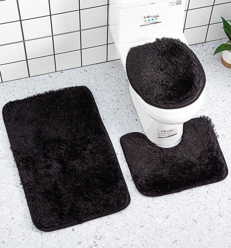 3 in 1 Fluffy Bathroom Mats image