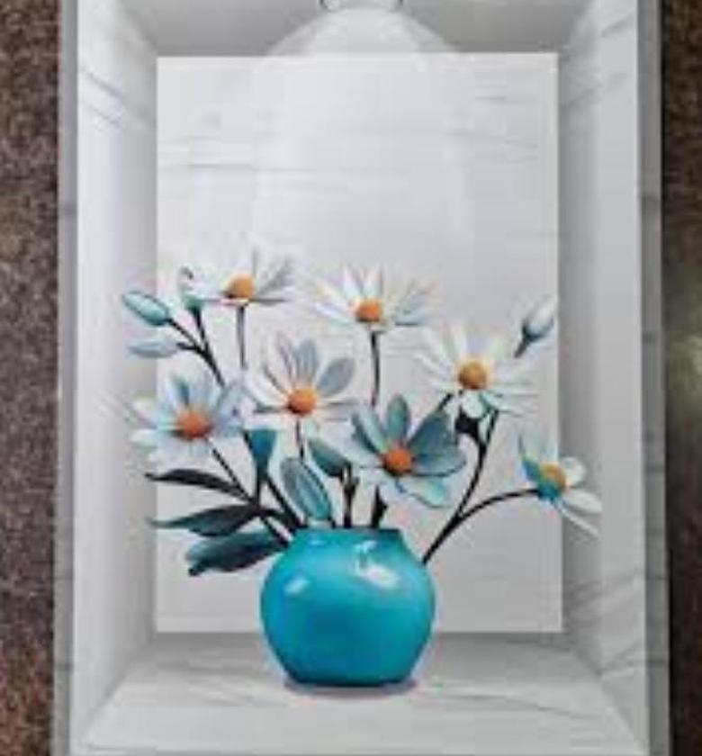 STICKER. Triple Three Dimensional Sticker with Adhesive Backing image