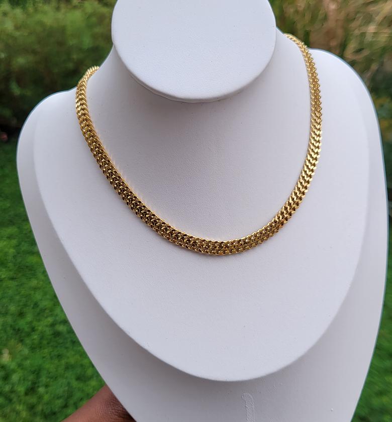 Chunky leaf necklace  image