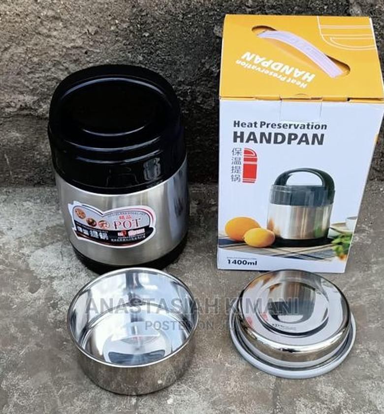 Food flask hand pan Capacity 1000 ml 1pc image