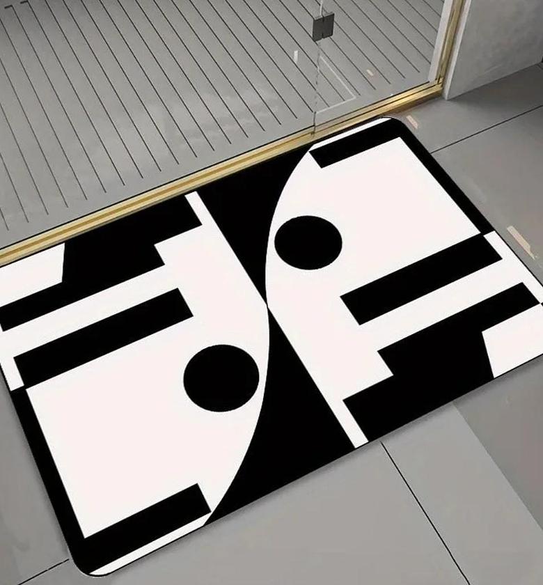 Geometric Pattern Door/Bathroom mats image