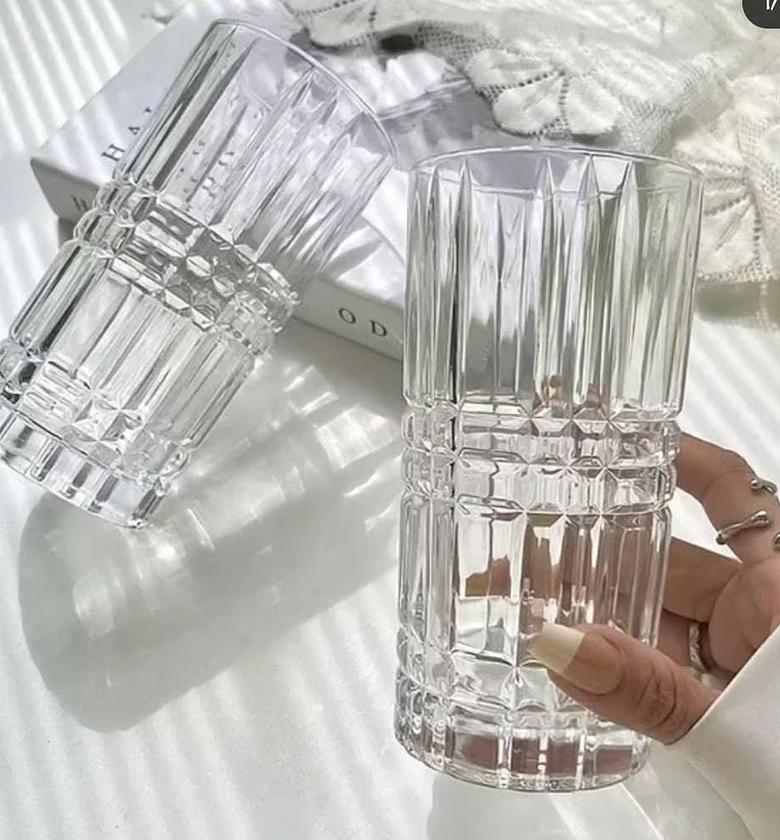 6pcs quality heavy water/juice glasses image