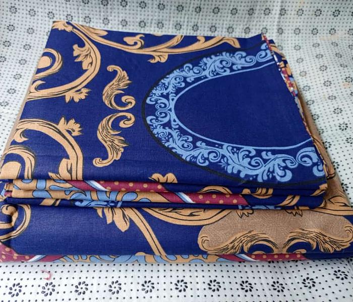 6*7 Pattern Cotton 2 Bedsheets,4 Pillowcases image