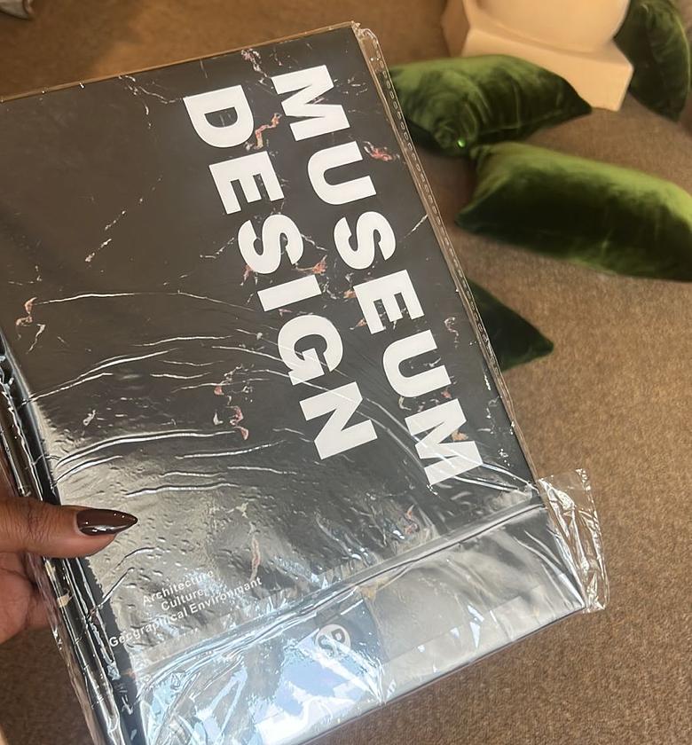 Museum design coffee table book image