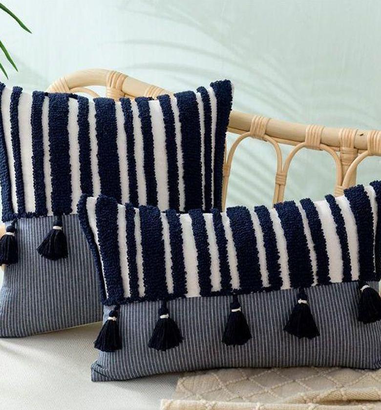 Pillow cases  Tassels Moroccan style  image