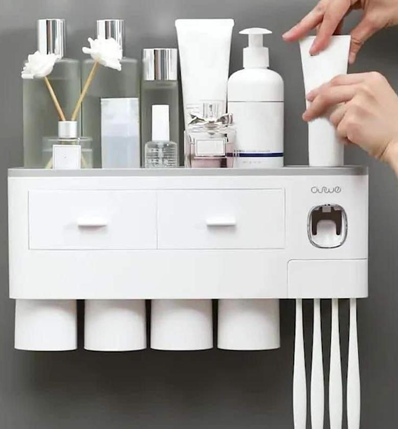  Toothpaste Dispenser with 4 cups Automatic image