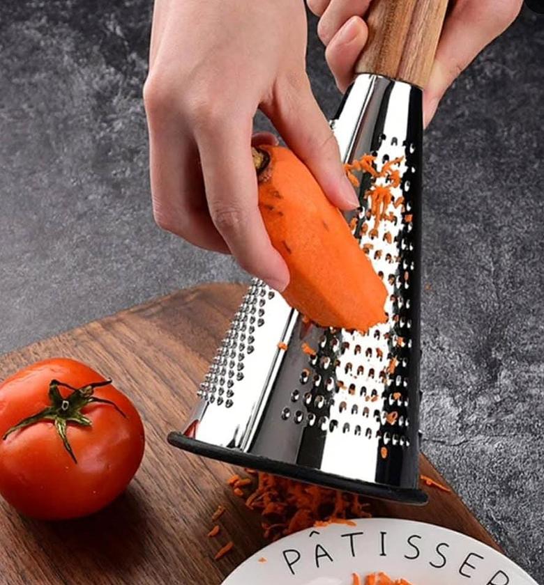 3_Sided manual vegetable shredder/grater image