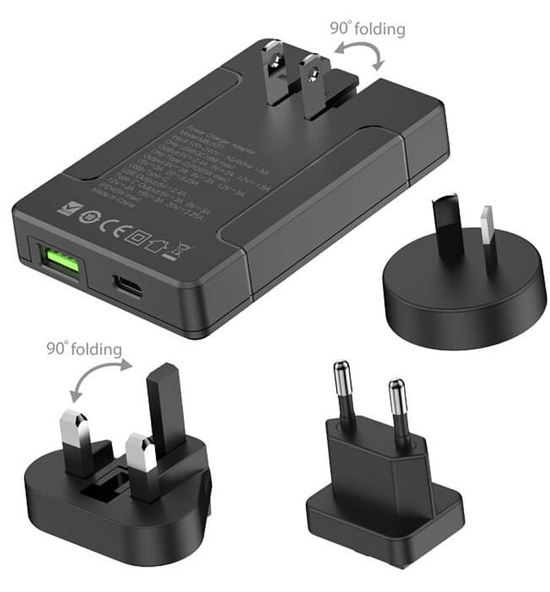 Budi 65W Quick Charging Wall Adapter image