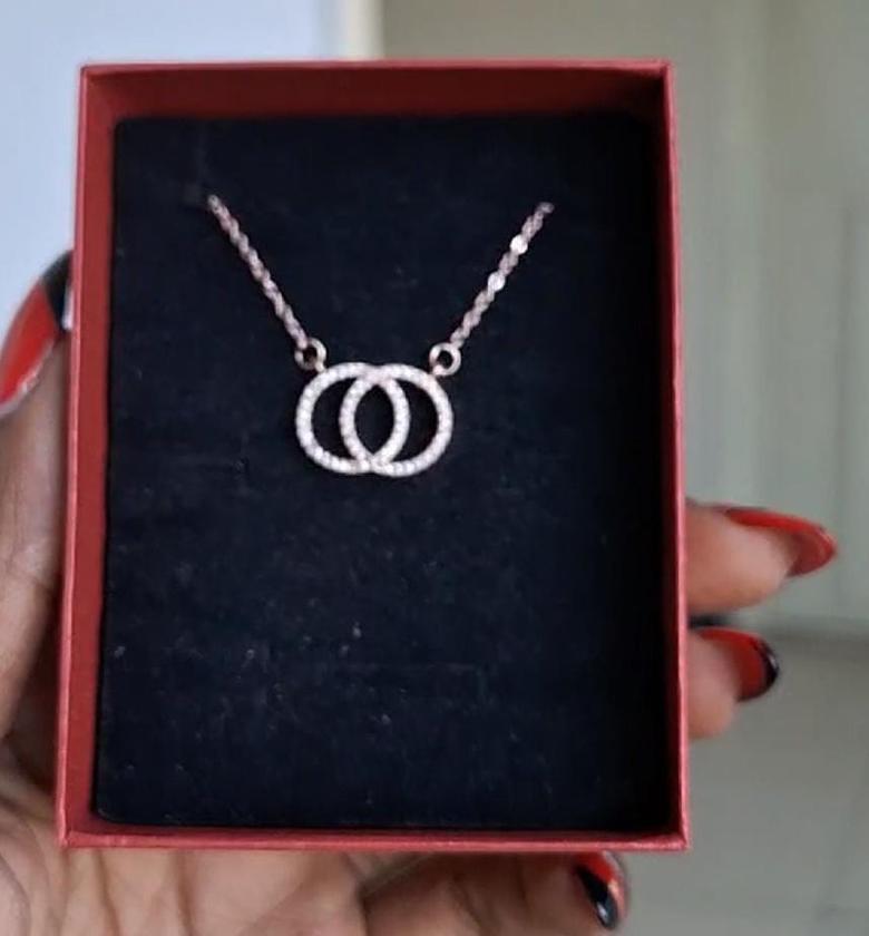 Hypoallergenic, non-tarnish, and anti-fading Gold Coated Necklace image