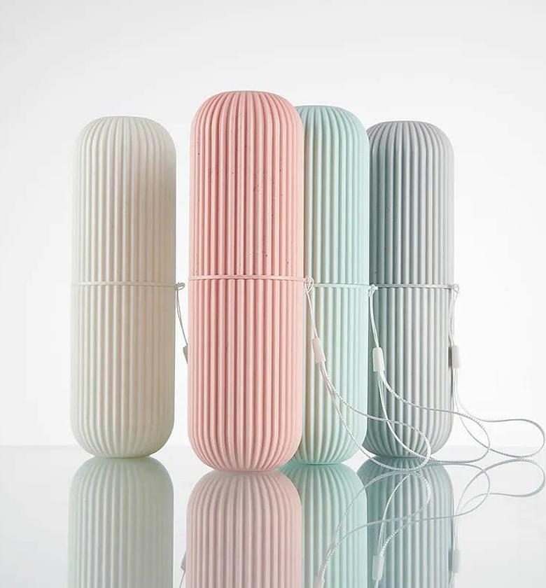 Portable travel toothbrush holder  image
