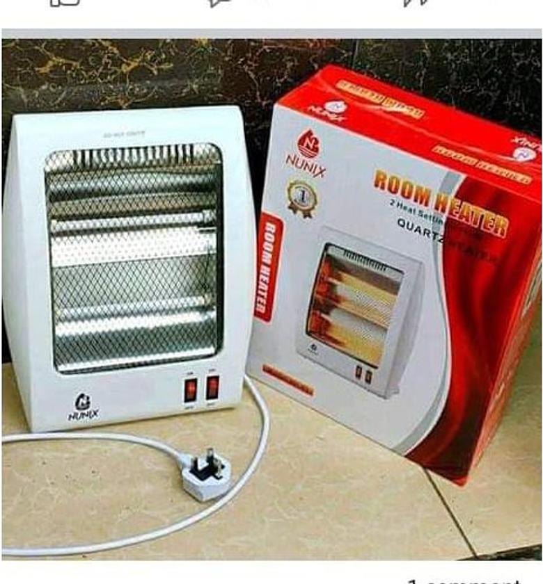 ROOM HEATER. Nunix Quartz Portable Electric Room Heater image
