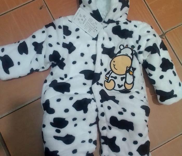Newborn Warm Baby Heavy rompers printed image