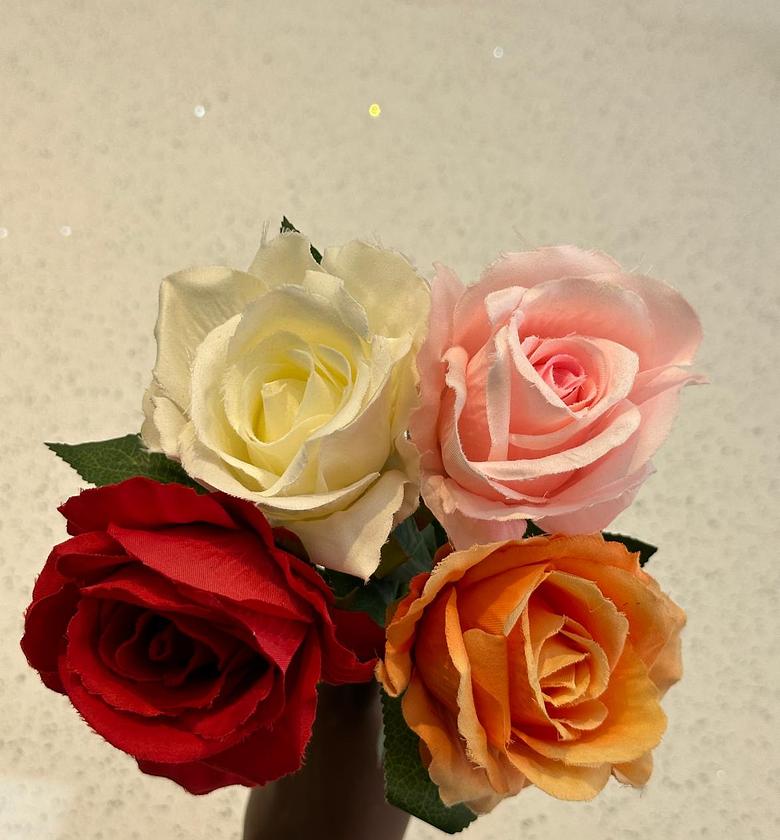 Faux Rose flowers image