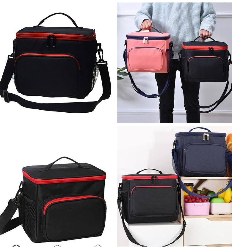 LUNCH BAG. Large Portable Insulated Lunch Bag image