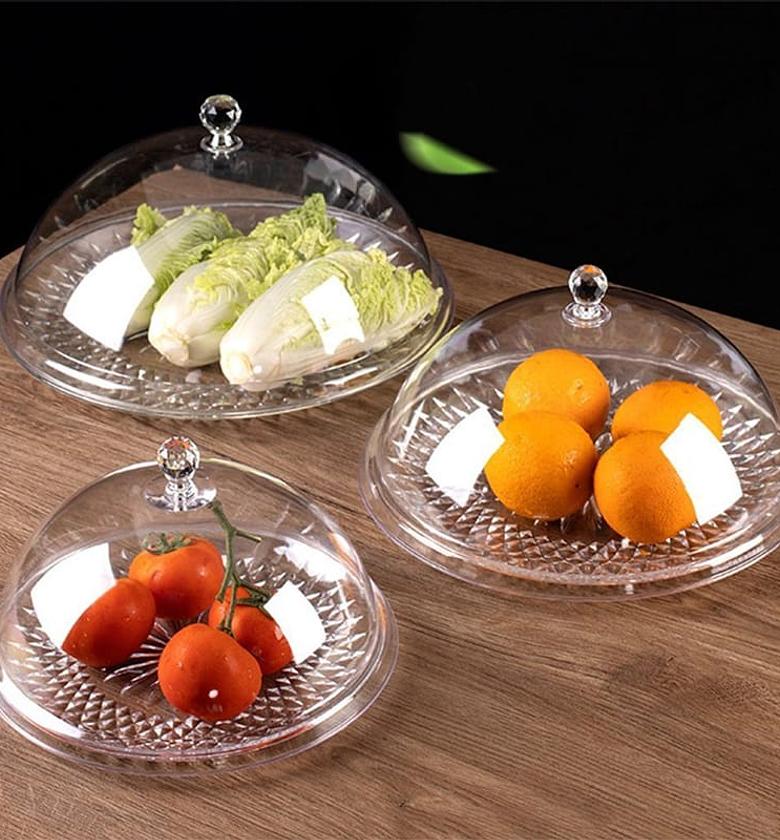 Transparent Acrylic Food covers image