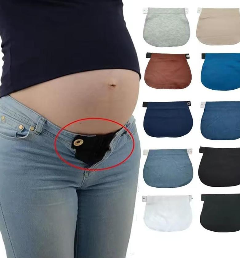 ADJUST BAND. Pregnancy jeans adjust band image