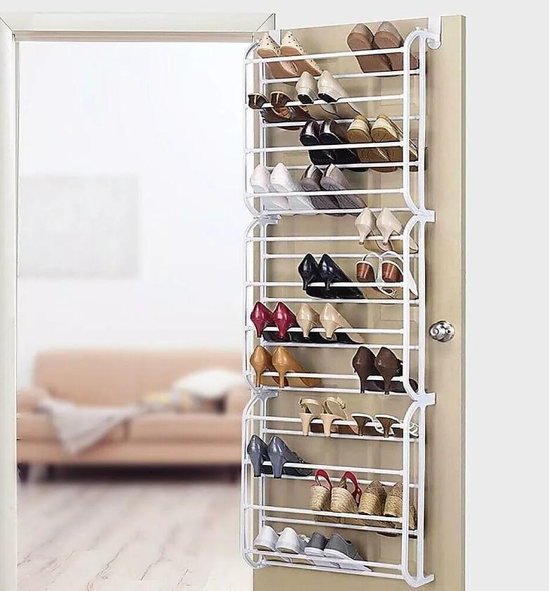 Over The Door Shoe Rack image