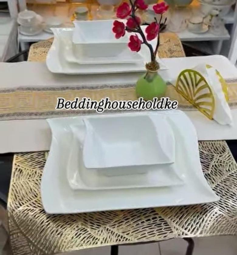 30pc NEW Ceramic Dinner set image