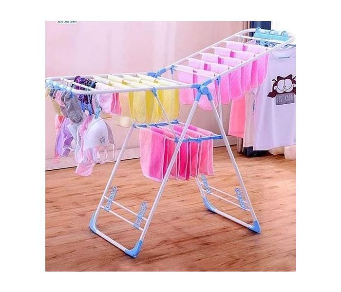 ASSEMBLED Foldable/Portable And Hanging Clothe Drying Rack image