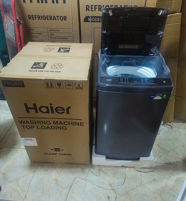 WASHING MACHINE. Haier 8kg Full Automatic Top Loader Washing Machines image