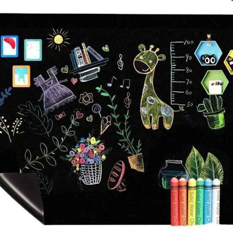 Adhesive blackboard stickers. image