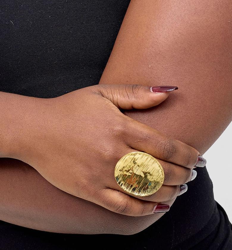 Mali Brass Ring Adjustable image