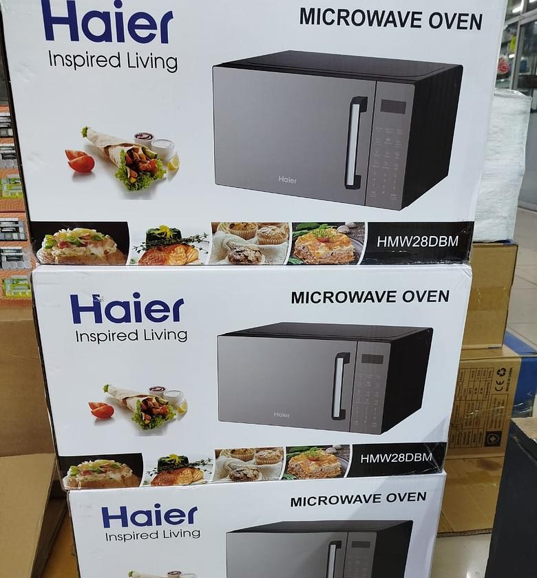 MICROWAVE OVEN. 28 liters Haier digital microwave oven image