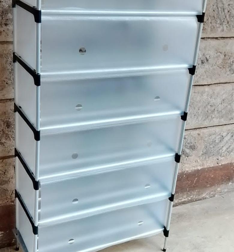 SHOE RACK. Shoe Rack  Six Shelves  image