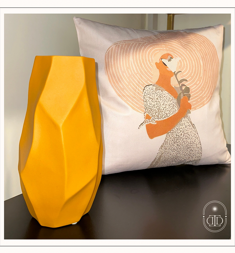 Summer days soft velvet cushion cover image