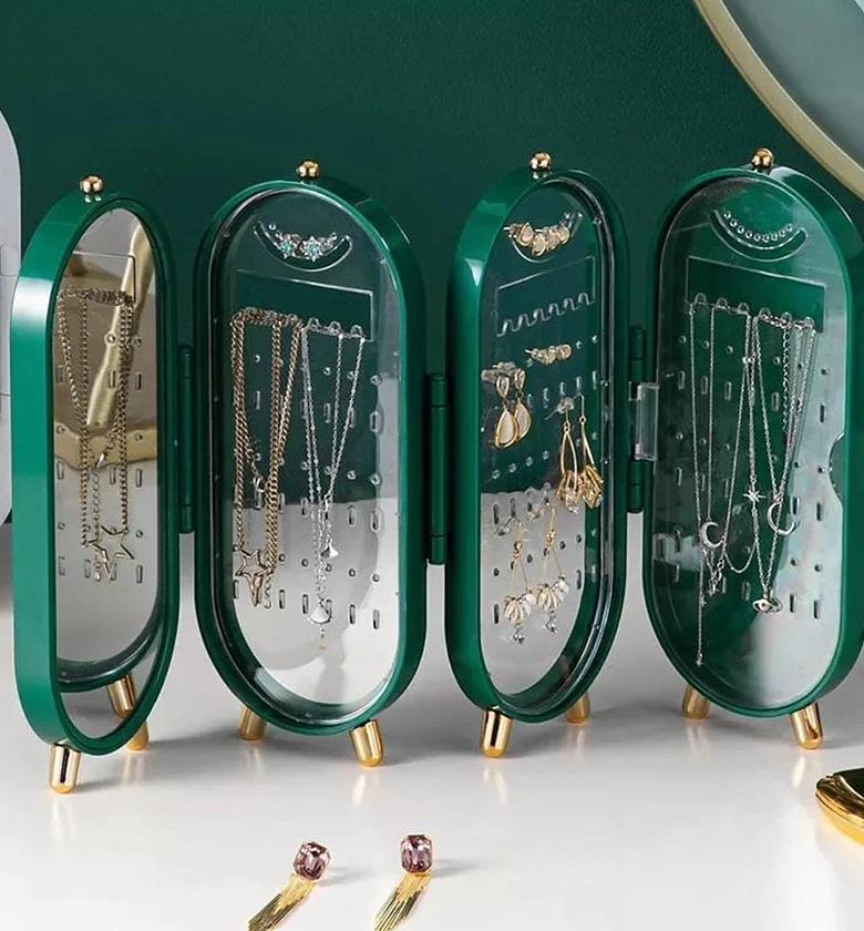 JEWELERY DISPLAY RACK. Foldable Unique Exquisite Vintage retro Jewelry Display Rack image