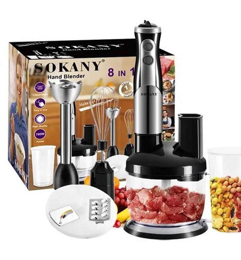 Sokany 8 in 1 Multifunction Blender Hand Blender Electric Blender image