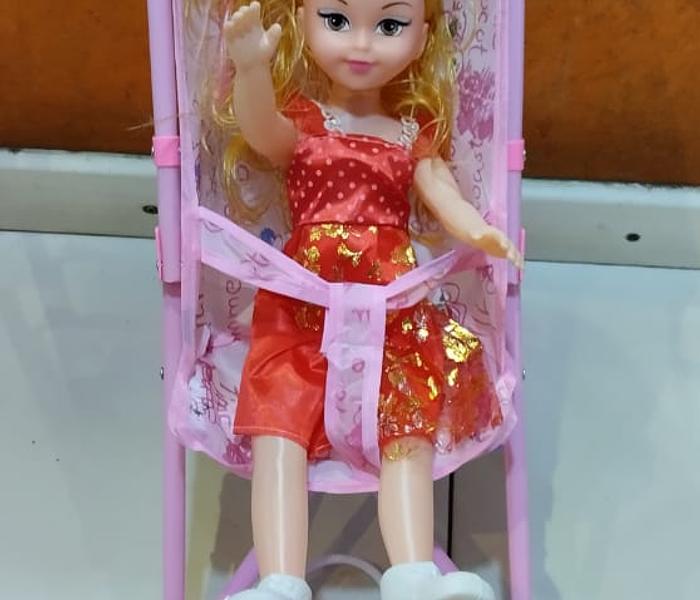 Doll+ stroller and doctors kit image